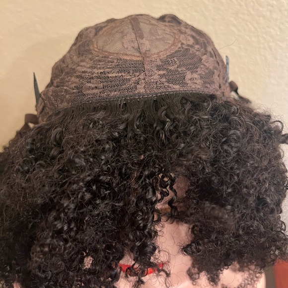 ARUKIHAIR Afro Kinky Curly Wig Bang 200Density Virgin Brazilian Human Hair 22 in - Picture 11 of 13